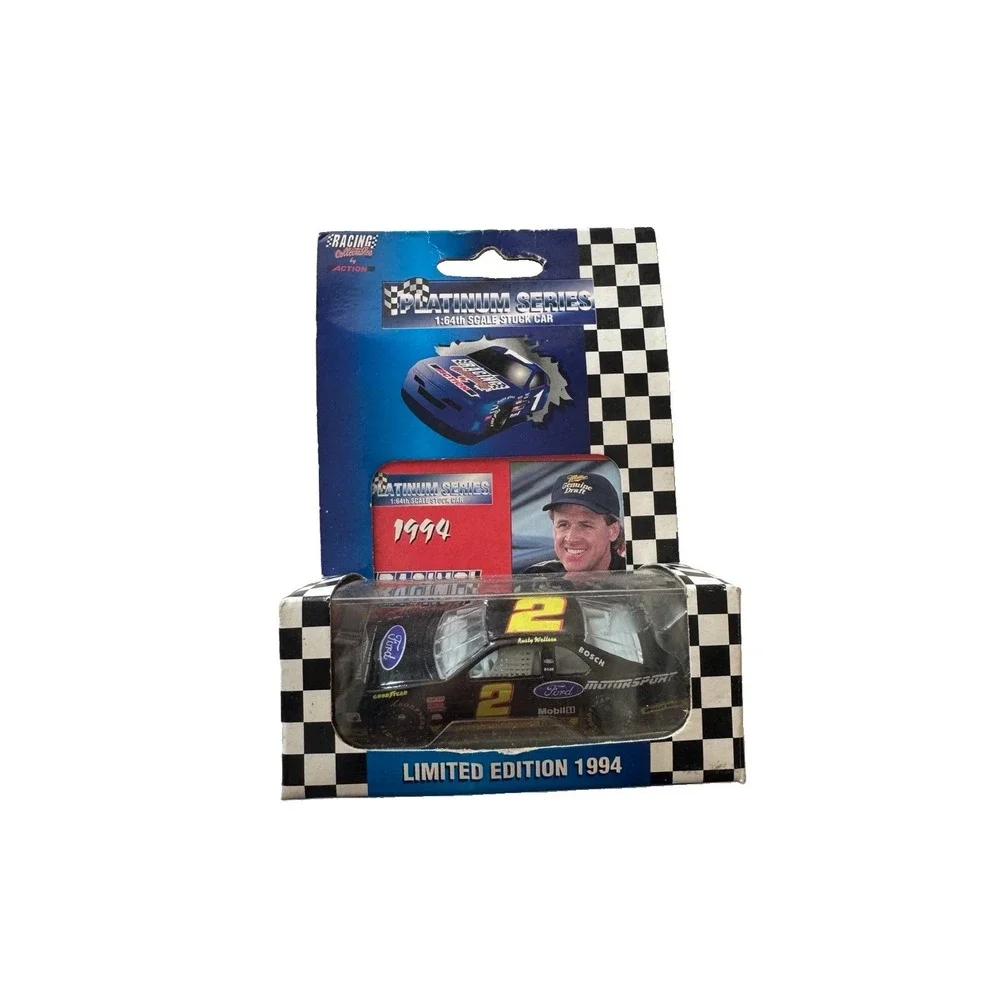 Rusty Wallace 1994 RCCA 1:64 Diecast #2 Ford Motorsports Thunderbird